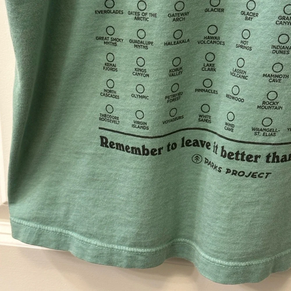 💫Parks Project Women’s National Parks Fill In Boxy Tee, XS, Gently Worn! - Picture 7 of 8